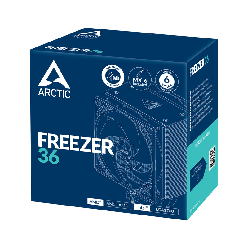 ARCTIC Freezer 36 Multikompatibler Tower CPU-Kühler