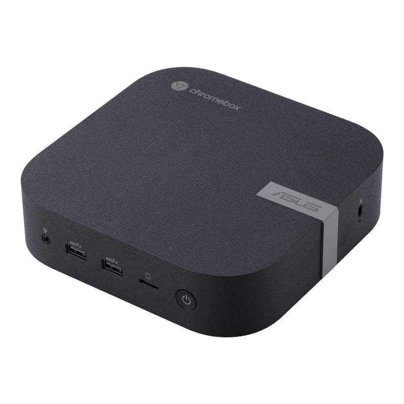 ASUS Chromebox CHROMEBOX5-SC002UN Intel® Celeron® 7305 4 GB DDR4-SDRAM 128 GB SSD ChromeOS Mini PC Mini-PC Schwarz