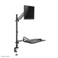 Neomounts DS90-325BL1 Sitz-Steh-Arbeitsplatz Tischmontage 17-32" - Gasfeder