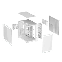 ASUS A32 Plus TG ARGB White Midi Tower Weiß