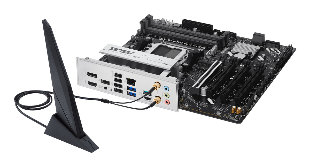 ASUS B850M MAX GAMING WIFI AMD B850 Sockel AM5 micro ATX