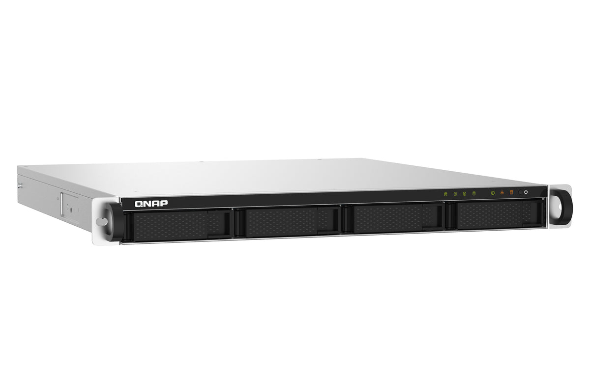 QNAP TS-432PXU NAS Rack (1U) Annapurna Labs Alpine AL-324 2 GB DDR4 0 TB QNAP Turbo System Schwarz