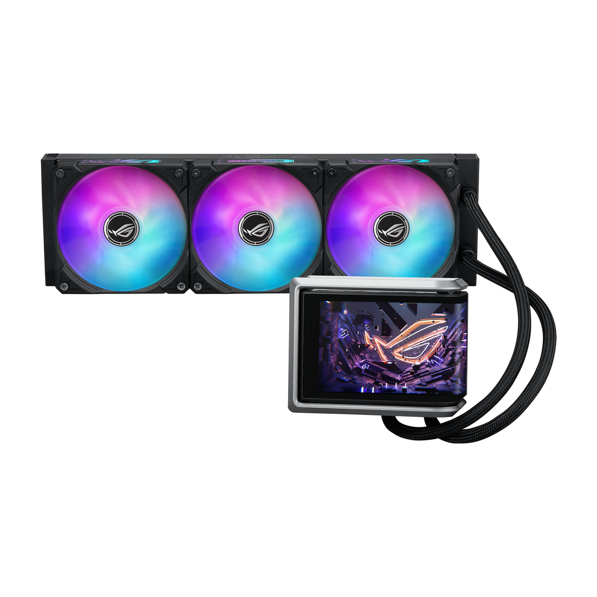 ASUS ROG RYUO IV 360 ARGB Prozessor All-in-One-Flüssigkeitskühler 12 cm Schwarz