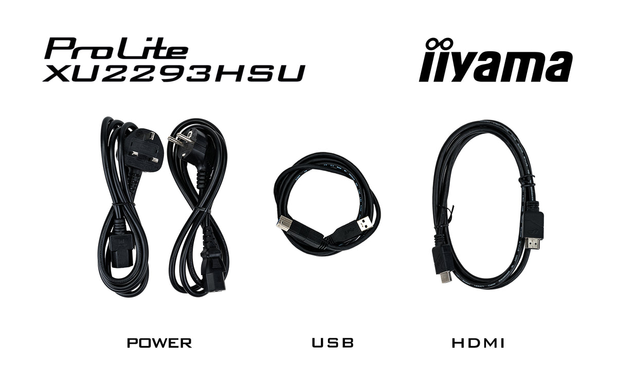 iiyama ProLite XU2293HSU-B7 Computerbildschirm 54,6 cm (21.5") 1920 x 1080 Pixel Full HD LED Schwarz