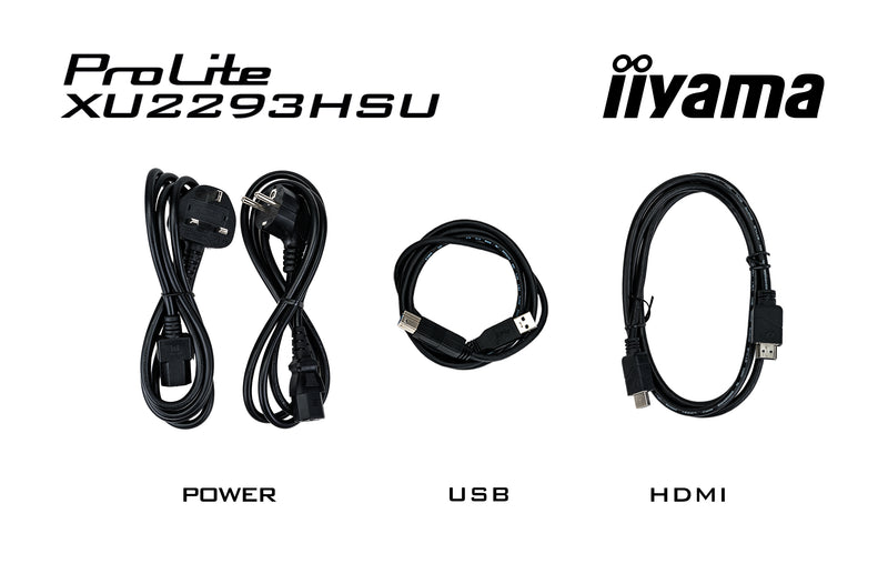 iiyama ProLite XU2293HSU-B7 Computerbildschirm 54,6 cm (21.5") 1920 x 1080 Pixel Full HD LED Schwarz