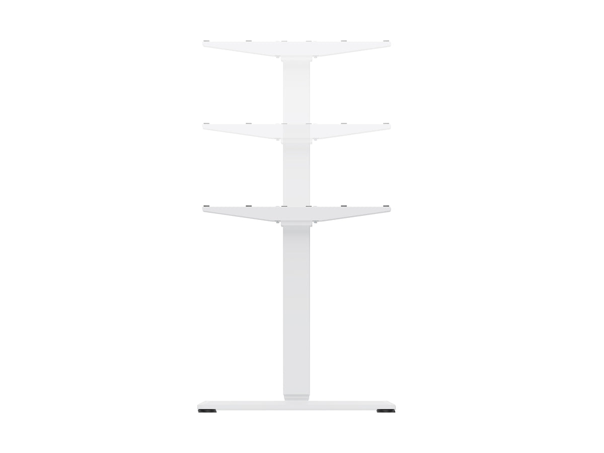 Struttura per scrivania regolabile elettricamente sit-stand Equip ERGO, bianca