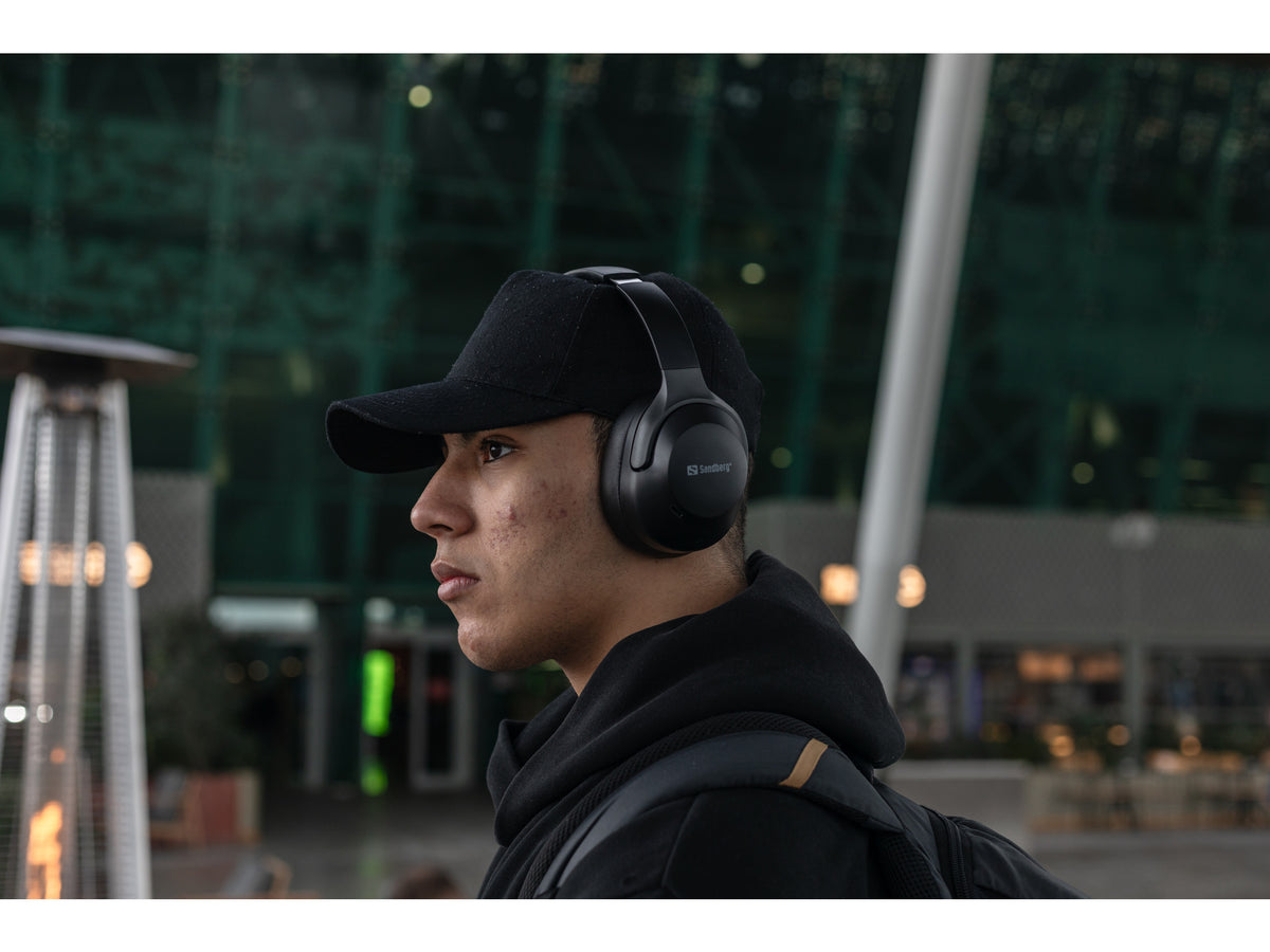 Sandberg 126-53 Kopfhörer & Headset Kabellos Kopfband Anrufe/Musik Bluetooth Schwarz