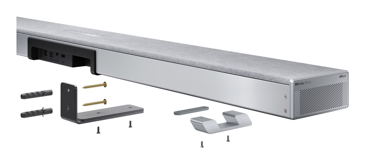 Sharp HT-SBW55121(SL) Soundbar-Lautsprecher Silber 5.1.2 Kanäle 212 W