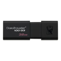 Kingston Technology DataTraveler 100 G3 USB-Stick 32 GB USB Typ-A 3.2 Gen 1 (3.1 Gen 1) Schwarz