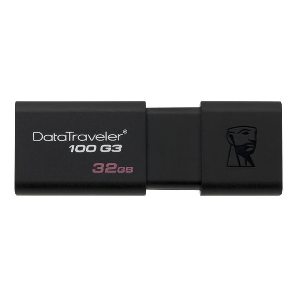 Kingston Technology DataTraveler 100 G3 Clé USB 32 Go USB Type-A 3.2 Gen 1 (3.1 Gen 1) Noir