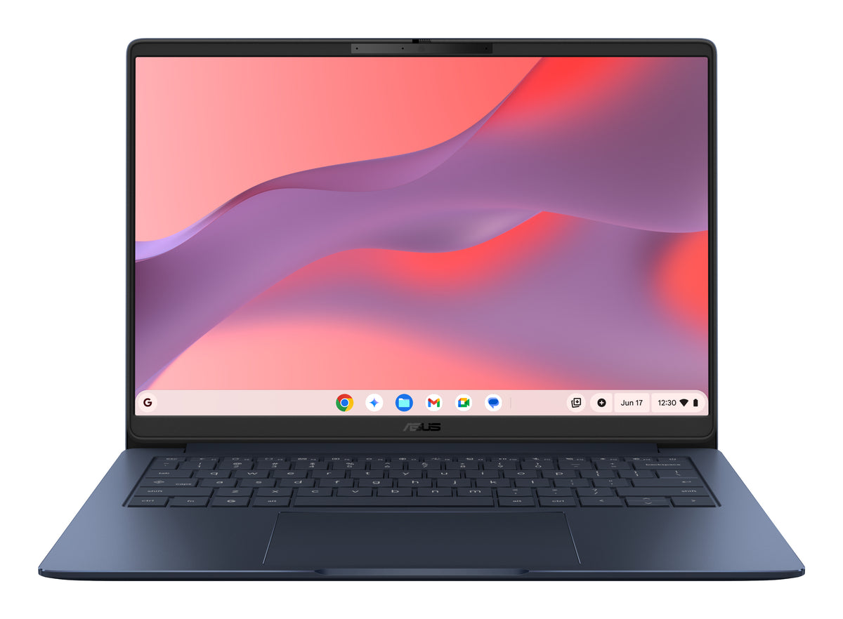 ASUS Chromebook CM14 CM1406CM4A-LY0051 MediaTek Kompanio Kompanio 540 35,6 cm (14") WUXGA 8 GB LPDDR5x-SDRAM 128 GB eMMC Wi-Fi 6E (802.11ax) ChromeOS Blau QWERTZ Deutsch