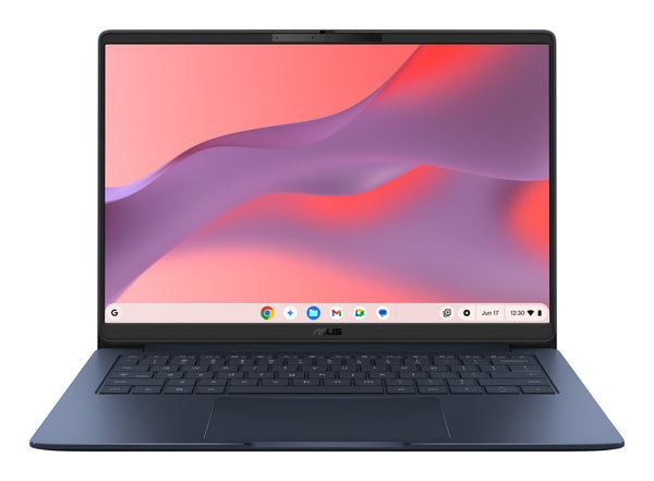 ASUS Chromebook CM14 CM1406CM4A-LY0051 MediaTek Kompanio Kompanio 540 35,6 cm (14") WUXGA 8 GB LPDDR5x-SDRAM 128 GB eMMC Wi-Fi 6E (802.11ax) ChromeOS Blau QWERTZ Deutsch
