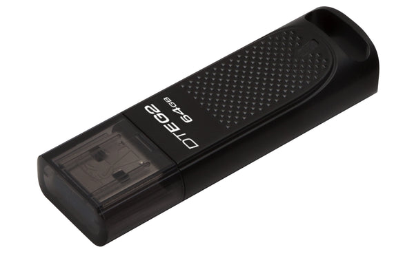 Kingston Technology DataTraveler Elite G2, 64GB USB-Stick USB Typ-A 3.2 Gen 1 (3.1 Gen 1) Schwarz