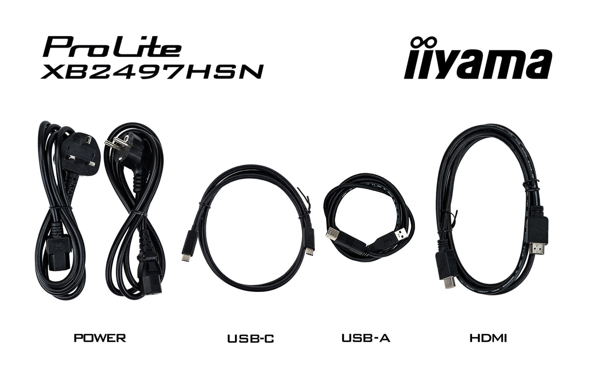 iiyama ProLite XB2497HSN-B1 Computerbildschirm 60,5 cm (23.8") 1920 x 1080 Pixel Full HD LED Schwarz