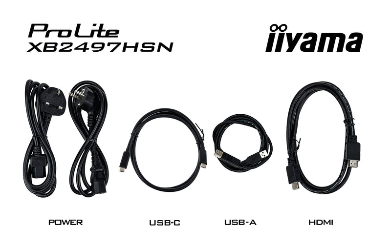 iiyama ProLite XB2497HSN-B1 Computerbildschirm 60,5 cm (23.8") 1920 x 1080 Pixel Full HD LED Schwarz