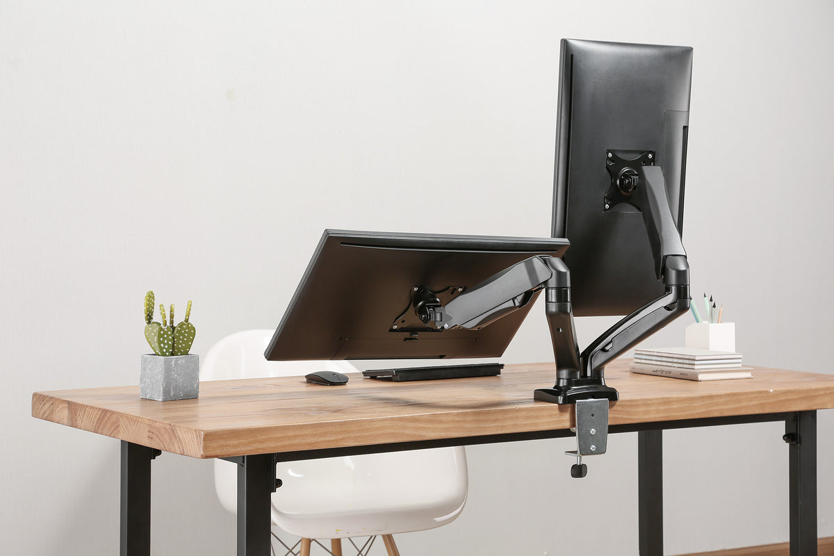 Manhattan 462501 Flachbildschirm-Tischhalterung 81,3 cm (32") Tisch/Bank Schwarz
