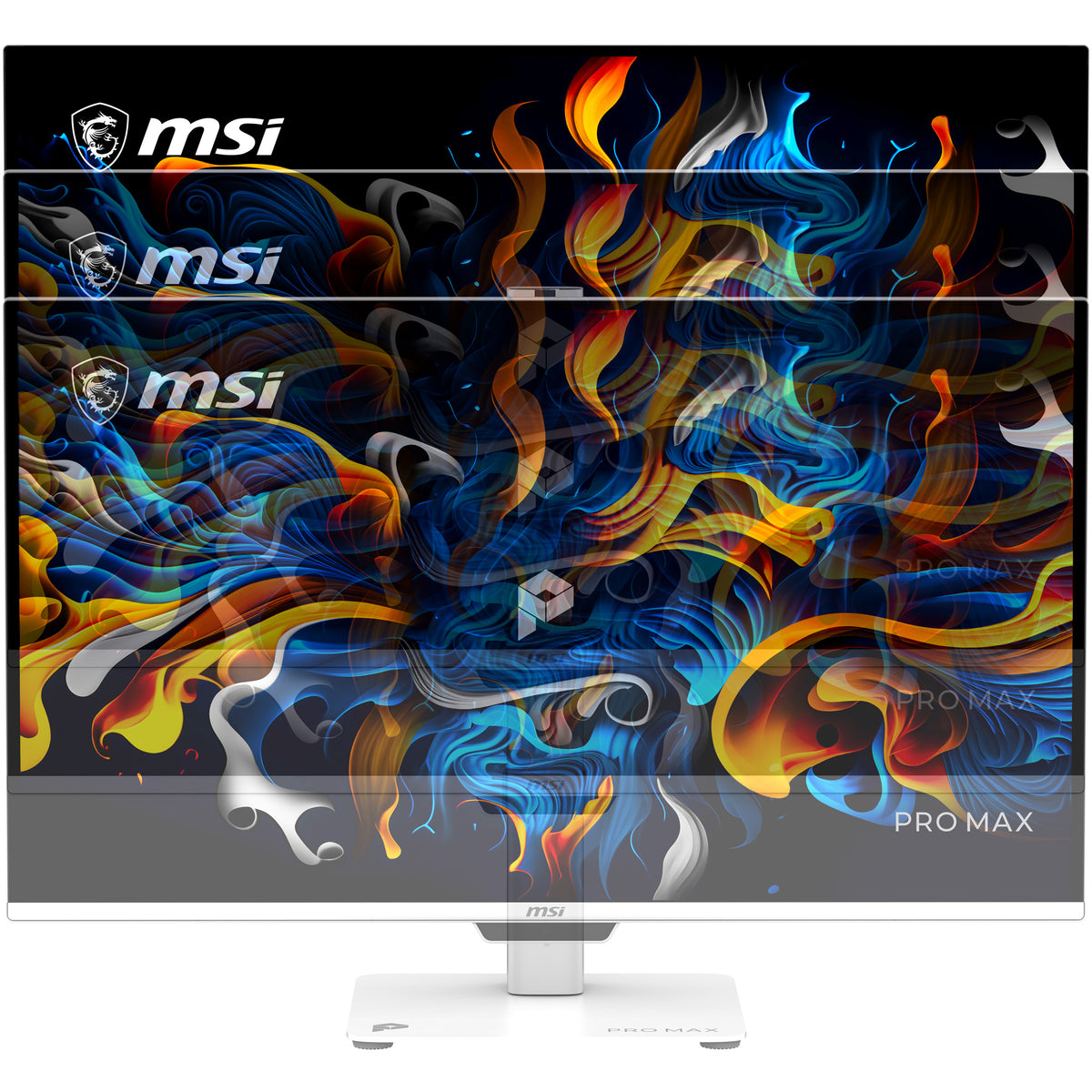 MSI Pro MAX 271UPXW12G Computerbildschirm 67,3 cm (26.5") 3840 x 2160 Pixel UltraWide Full HD QD-OLED Weiß