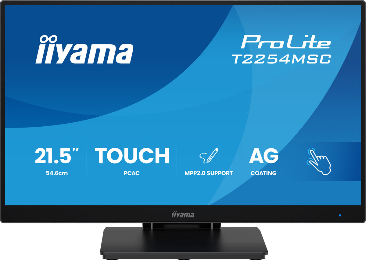 iiyama T2254MSC-B2AG Computerbildschirm 54,6 cm (21.5") 1920 x 1080 Pixel Full HD LED Touchscreen Schwarz