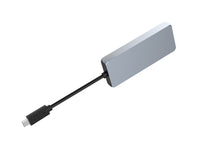 Conceptronic DONN22G laptop-dockingstation & portreplikator Kabelgebunden USB 3.2 Gen 2 (3.1 Gen 2) Type-C Grau