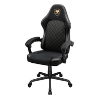 COUGAR CGR-FXF-GLB Universal-Gamingstuhl Gepolsterter Sitz Schwarz, Gold