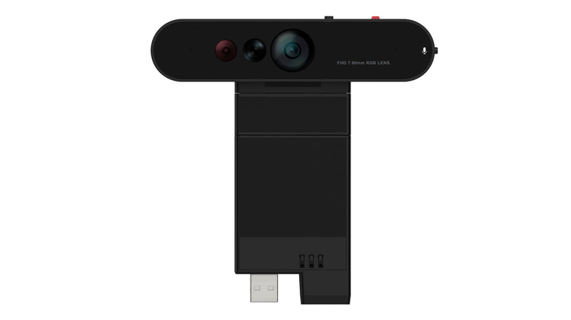 Lenovo ThinkVision MC60 (S) Webcam 1920 x 1080 Pixel USB 2.0 Schwarz