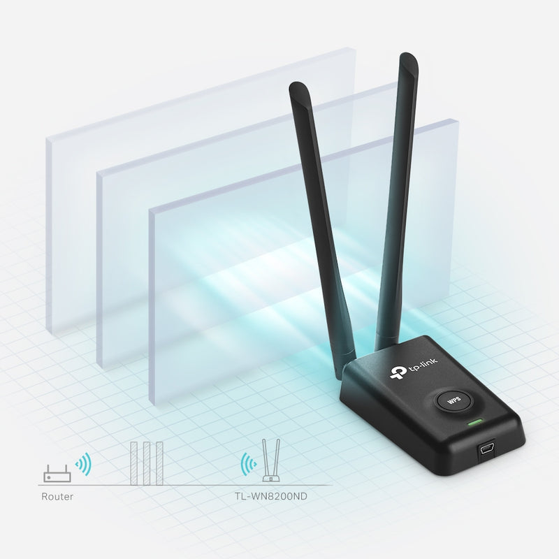 TP-Link 300Mbit/s-High-Power-WLAN-USB-Adapter
