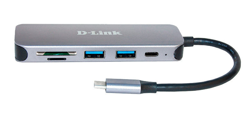 D-Link DUB-2325 laptop-dockingstation & portreplikator USB Typ-C Grau