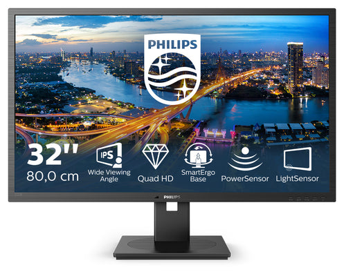 Philips B Line 325B1L/00 Computerbildschirm 80 cm (31.5") 2560 x 1440 Pixel 2K Ultra HD LCD Schwarz