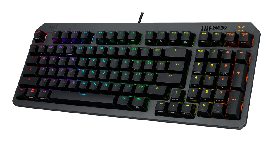 ASUS TUF Gaming K3 Gen II Tastatur USB QWERTY Französisch Schwarz