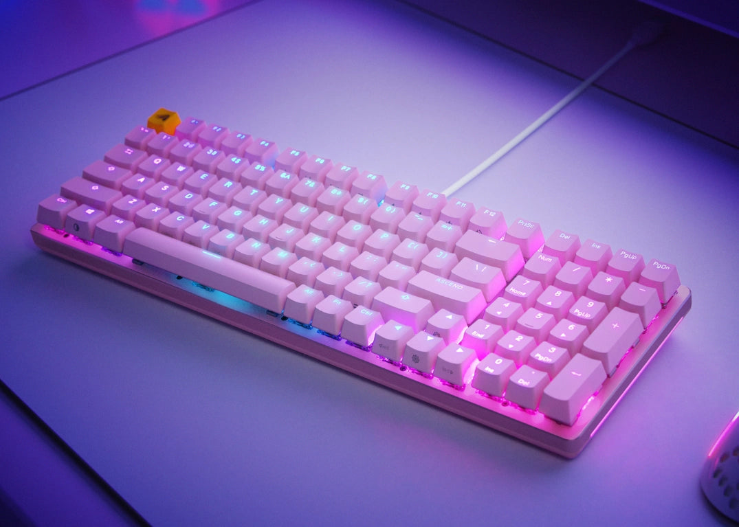 Glorious Gaming GMMK 2 Tastatur USB US Englisch Pink