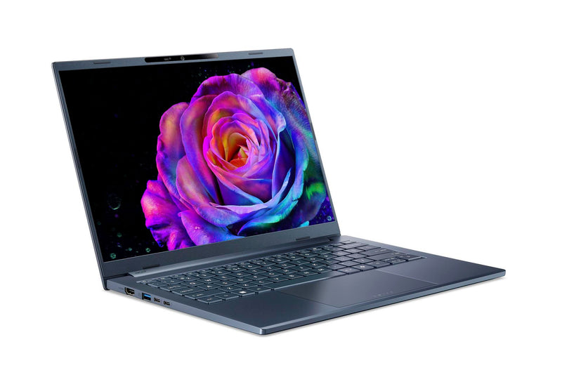 Acer Swift Go 14 AI NX.JNBEG.001 laptop Copilot+ PC Intel Core Ultra 7 256V 35,6 cm (14") WUXGA 16 GB LPDDR5-SDRAM 512 GB SSD Wi-Fi 7 (802.11be) Windows 11 Home Blau