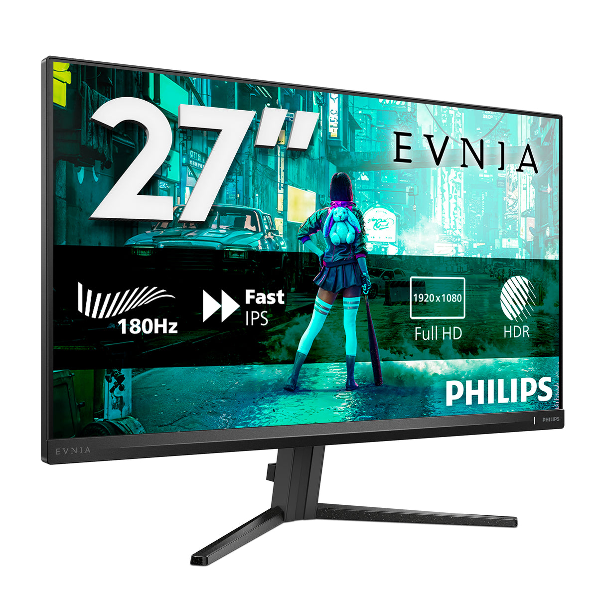 Philips Evnia 27M2N3200S/00 Computerbildschirm 68,6 cm (27") 1920 x 1080 Pixel Full HD LCD Schwarz