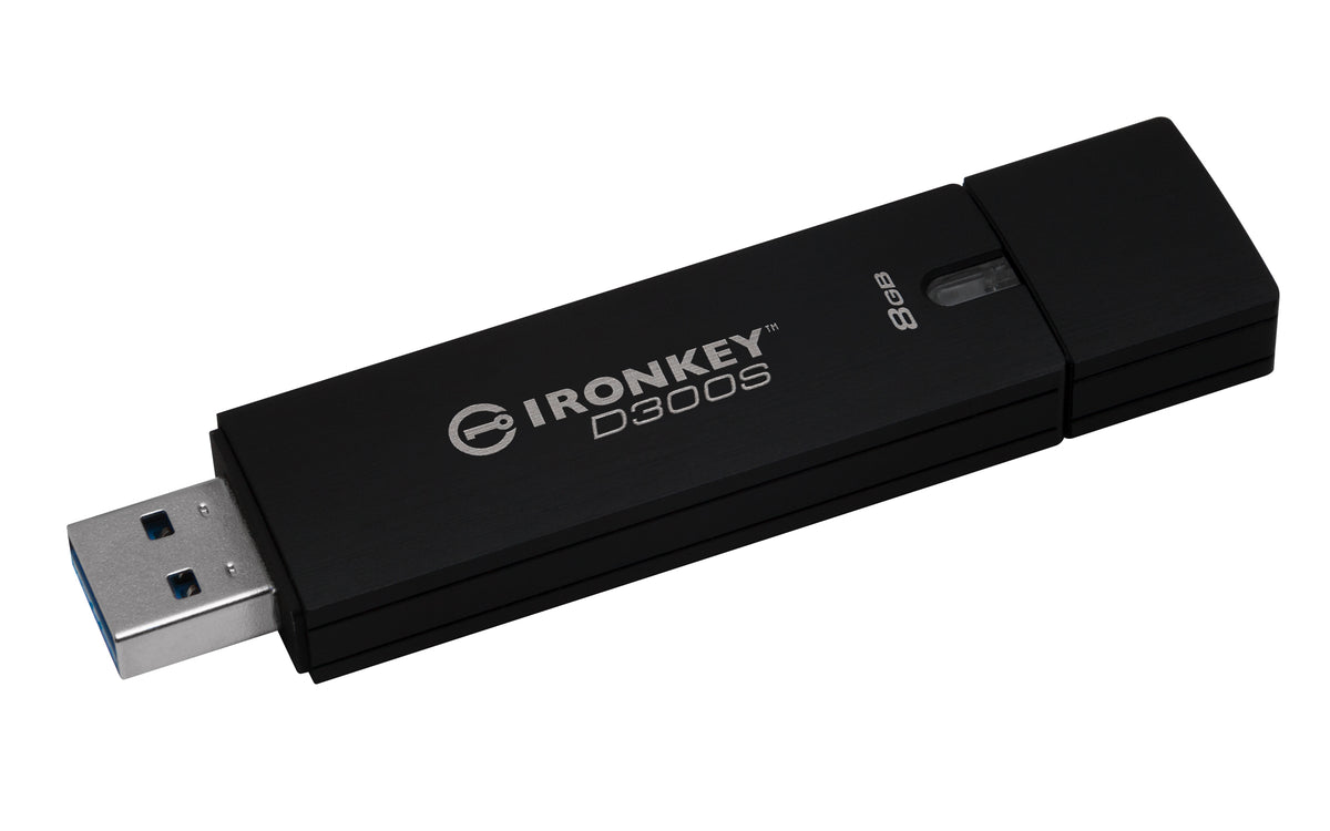 Kingston Technology IronKey 8GB D300S AES 256 XTS verschlüsselter USB-Stick