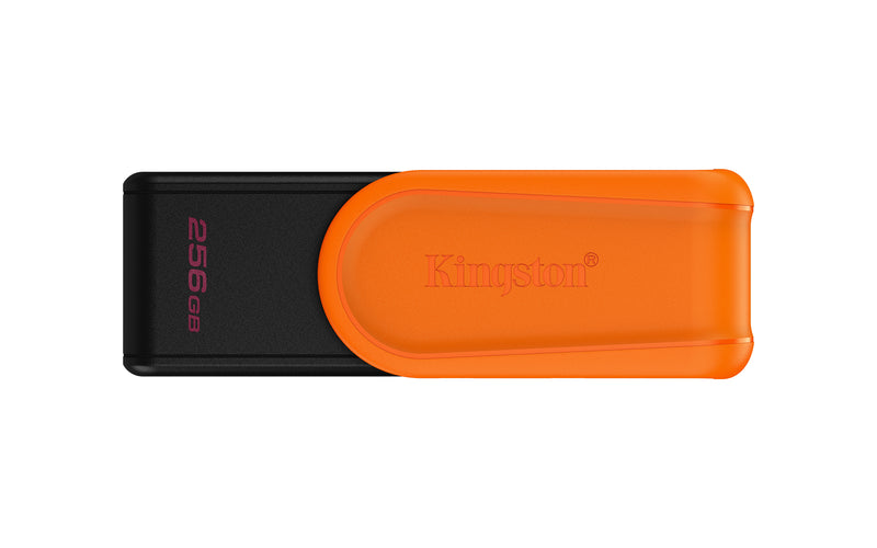 Kingston Technology DataTraveler 256GB Portable USB 3.2 Gen 1 Exodia S (Schwarz/Orange)