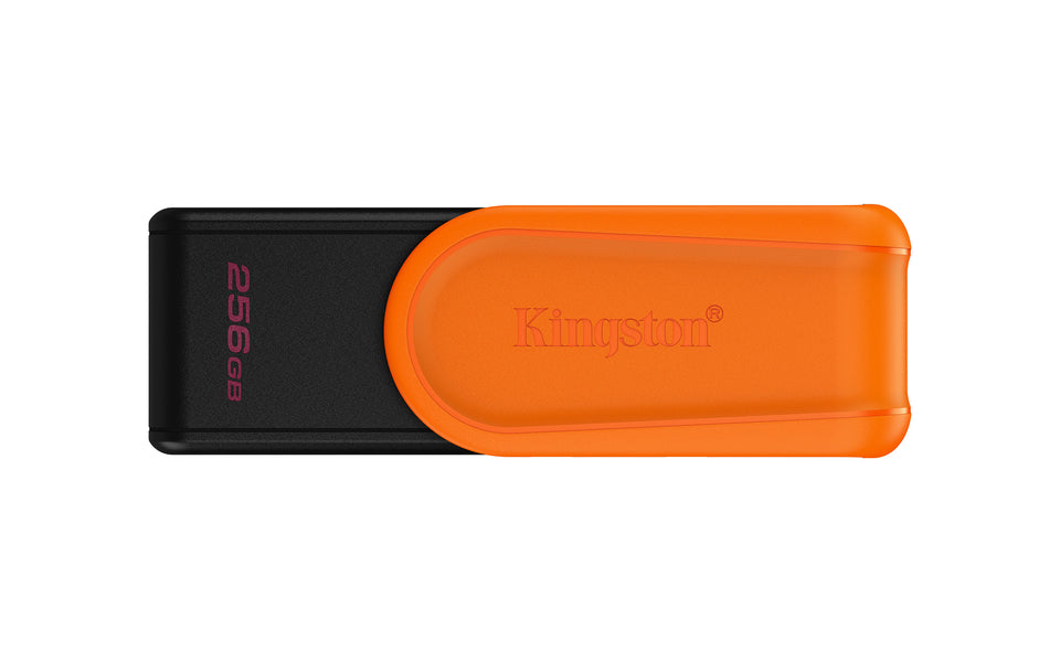 Kingston Technology DataTraveler 256GB Portable USB 3.2 Gen 1 Exodia S (Schwarz/Orange)