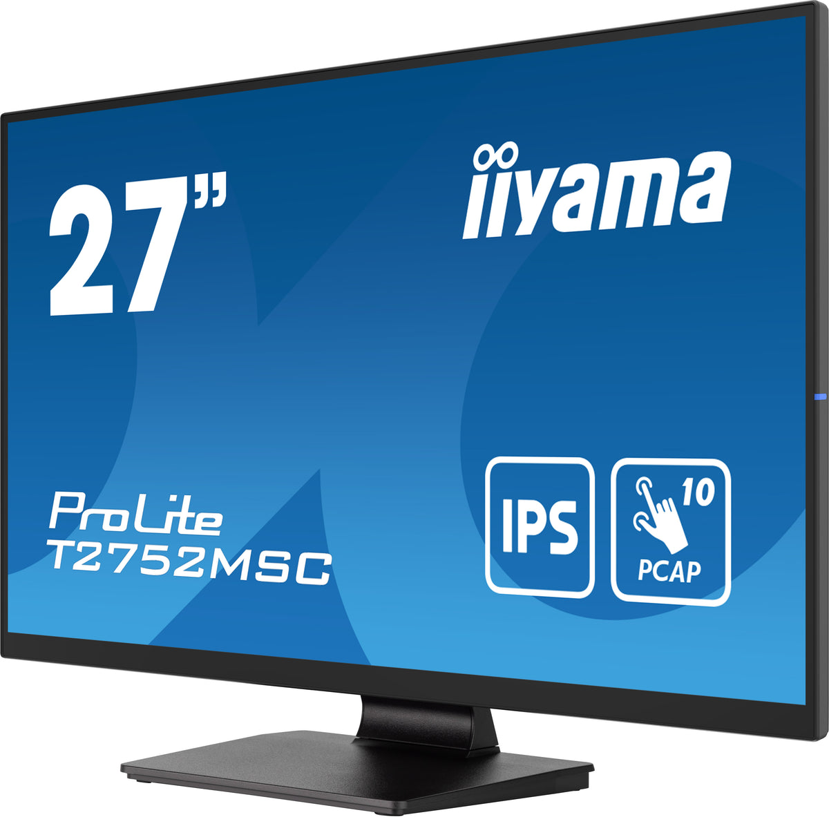 iiyama ProLite T2752MSC-B1 Computerbildschirm 68,6 cm (27") 1920 x 1080 Pixel Full HD LED Touchscreen Schwarz