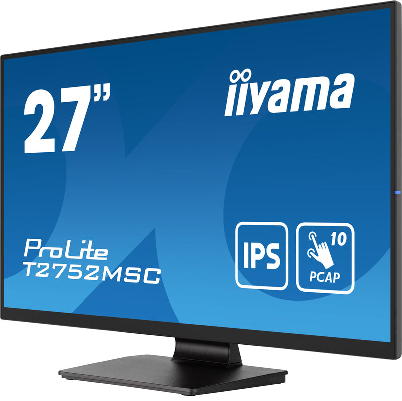 iiyama ProLite T2752MSC-B1 Computerbildschirm 68,6 cm (27") 1920 x 1080 Pixel Full HD LED Touchscreen Schwarz