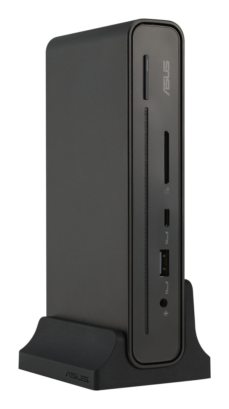 ASUS Triple Display USB-C Dock Duo DC301 Kabelgebunden Schwarz