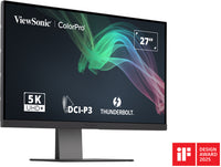 Viewsonic VP2788-5K Computerbildschirm 68,6 cm (27") 5120 x 2880 Pixel 5K Ultra HD LED Schwarz