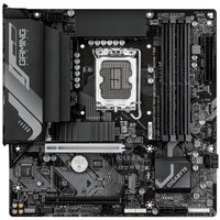 GIGABYTE B760M GAMING X DDR4 GEN5 Mainboard – Unterstützt Intel Core Prozessoren der 14. Generation, 8+1+1 Phasen VRM, bis zu 3200 MHz DDR4, 2 x PCIe 4.0 M.2, 2.5 GbE LAN, USB 3.2 Gen 1
