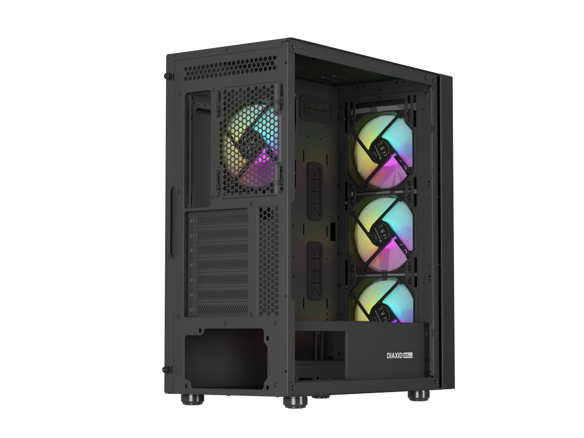 GENESIS Diaxid 605 ARGB Midi Tower Schwarz