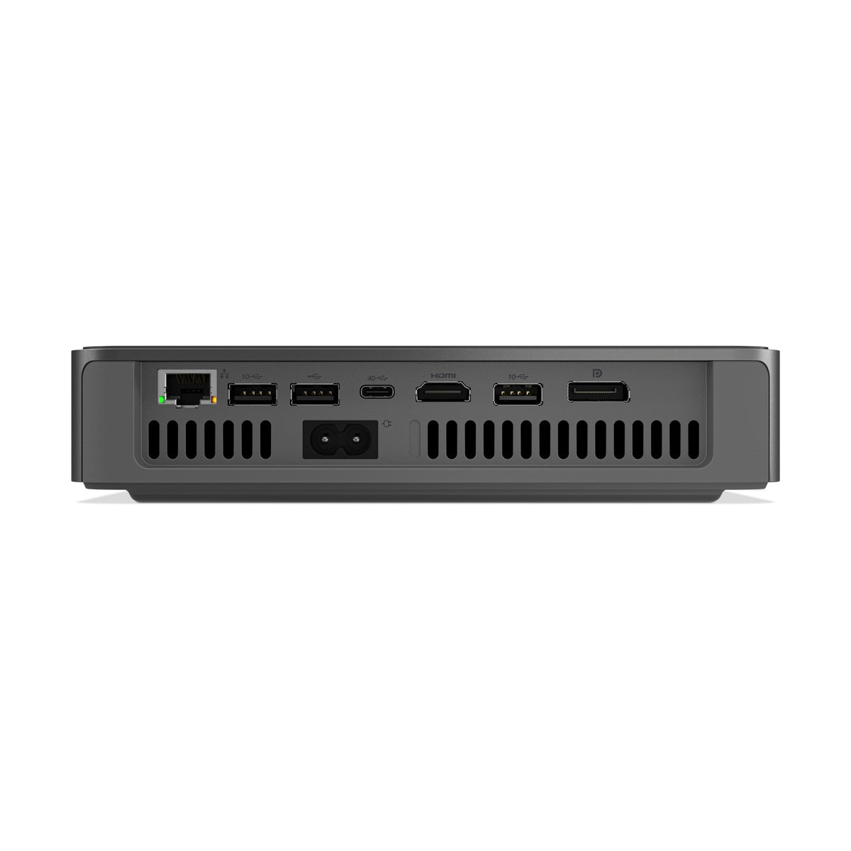 Lenovo IdeaCentre Mini 01Q8X10 Snapdragon X1P-64-100 32 GB LPDDR5x-SDRAM 2 TB SSD Windows 11 Home Mini PC Mini-PC Grau