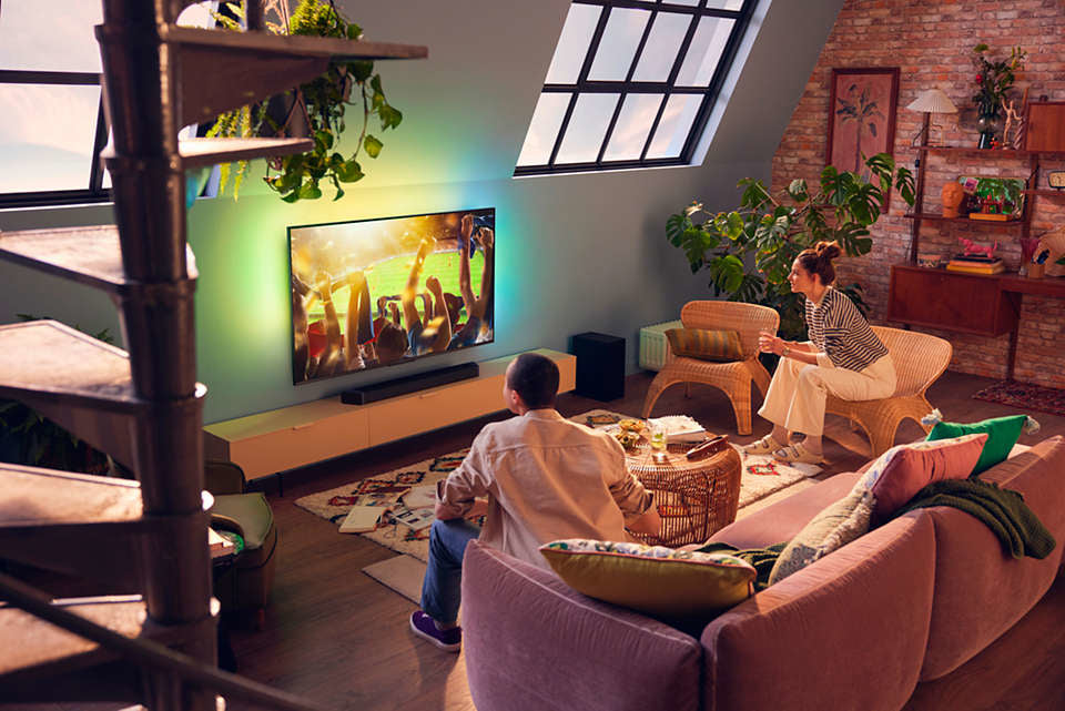 Philips TAB7908/10 Soundbar-Lautsprecher Schwarz 5.1.2 Kanäle 740 W