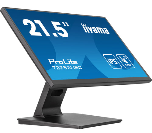 iiyama ProLite T2252MSC-B2 Computerbildschirm 54,6 cm (21.5") 1920 x 1080 Pixel Full HD LCD Touchscreen Schwarz