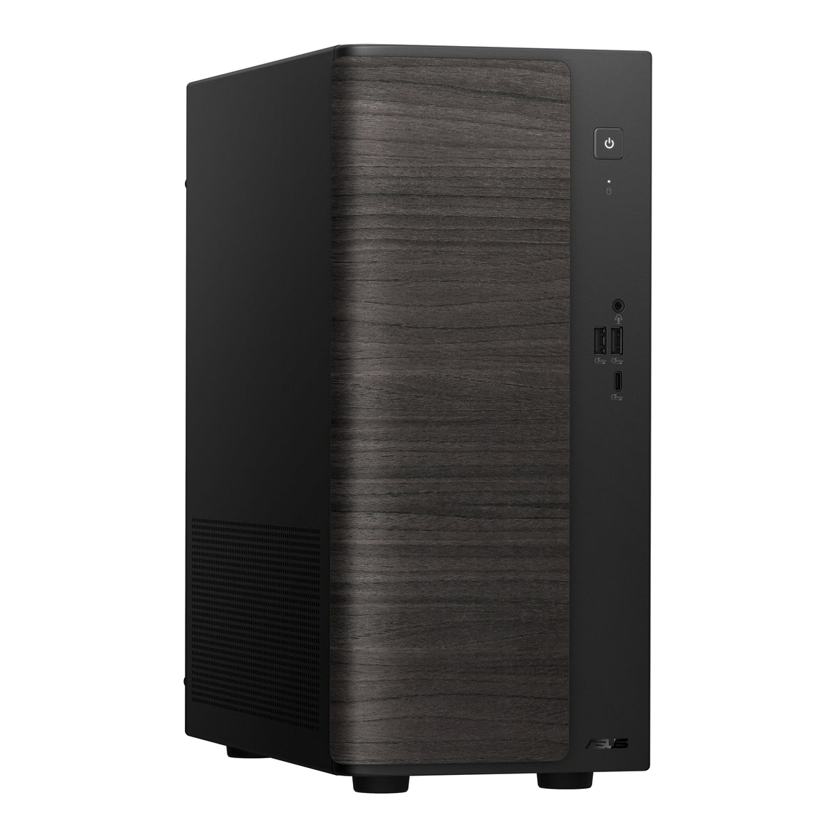 ASUS V500 Mini Tower V501MV-05210H052W Intel Core 5 210H 8 GB DDR5-SDRAM 512 GB SSD Windows 11 Home PC Schwarz, Holz