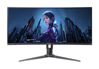 Acer Predator UM.CXXEE.501 Computer Monitor 86.4 cm (34") 3440 x 1440 Pixels UltraWide Quad HD QD-OLED Black