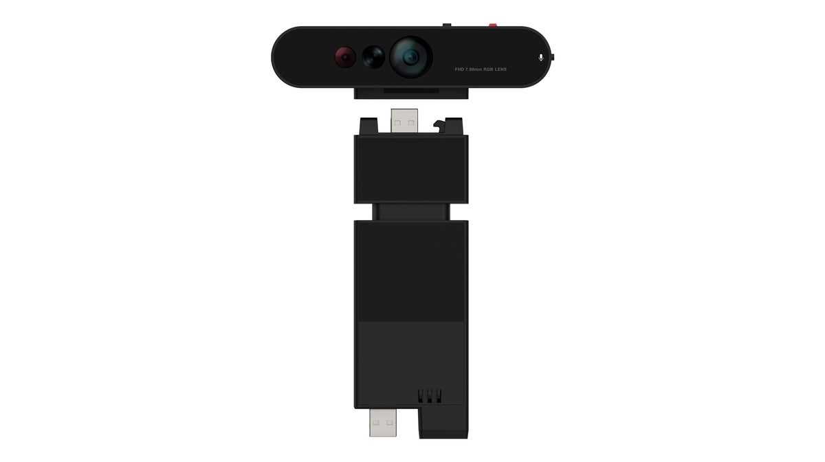 Lenovo ThinkVision MC60 Webcam 1920 x 1080 Pixel USB 2.0 Schwarz