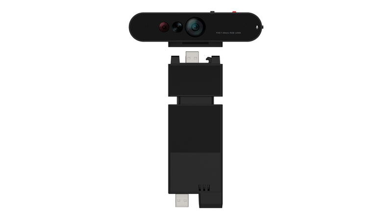 Lenovo ThinkVision MC60 Webcam 1920 x 1080 Pixel USB 2.0 Schwarz