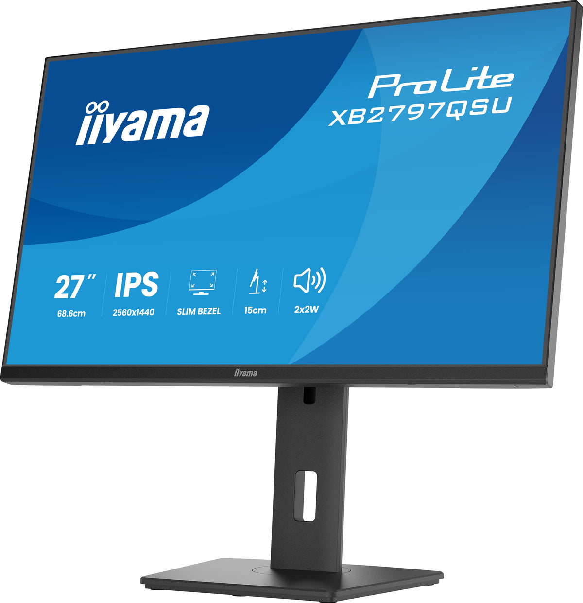 iiyama ProLite XB2797QSU-B1 Computerbildschirm 68,6 cm (27") 2560 x 1440 Pixel Quad HD LED Schwarz