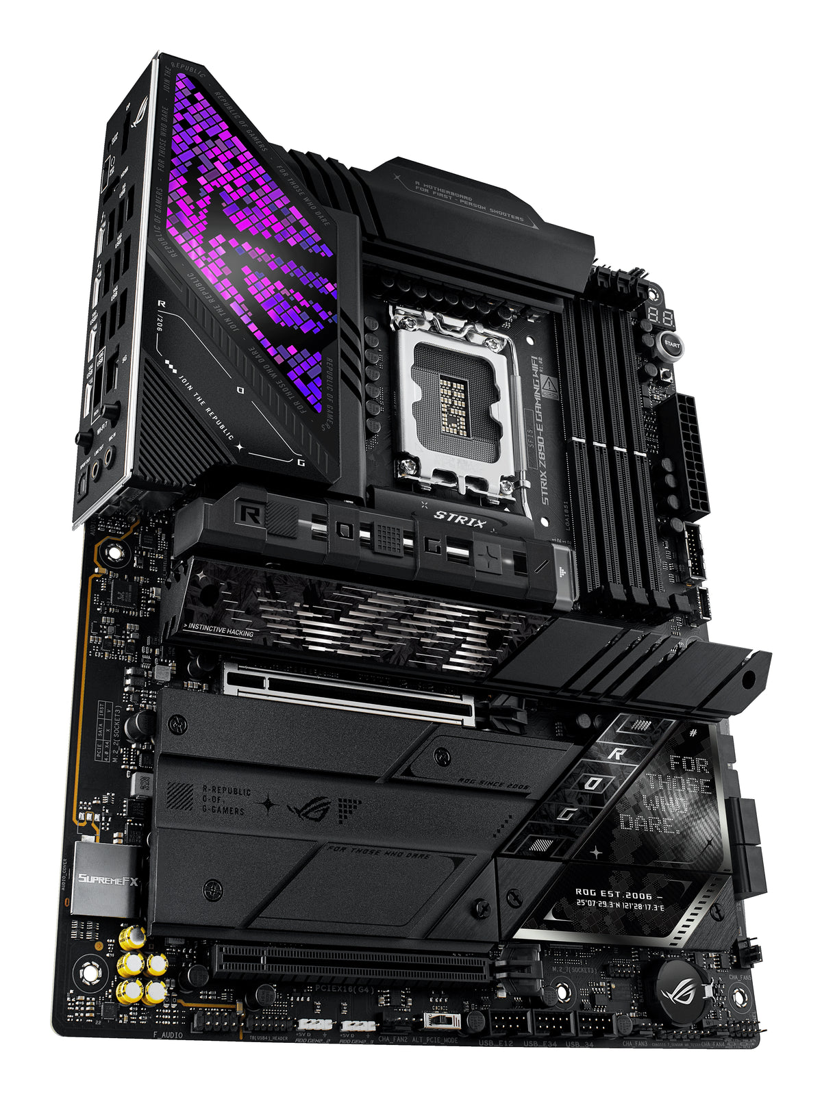 ASUS ROG STRIX Z890-E GAMING WIFI Intel Z890 LGA 1851 (Socket V1) ATX